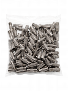 Орбита OT-AVT10 переходник гнездо F- штекер антен.(УПАКОВКА 100шт)